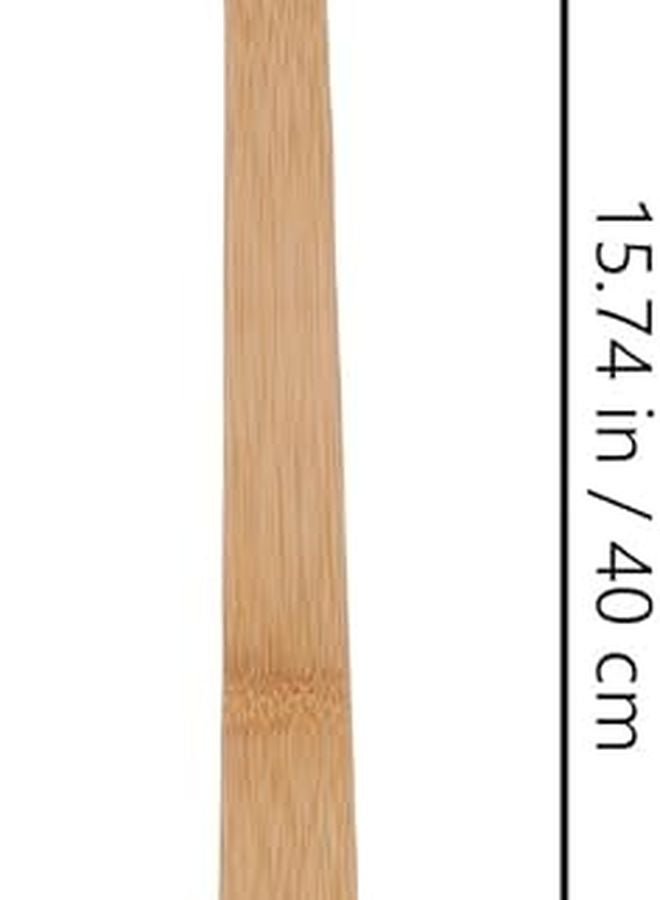 Long Handle Back Scrubber Body Brush For Shower Bath Exfoliating Massage Black - Image 2